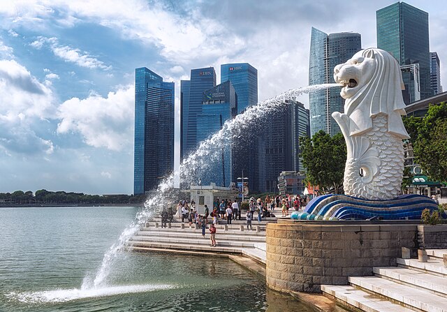 Merlion Singapur